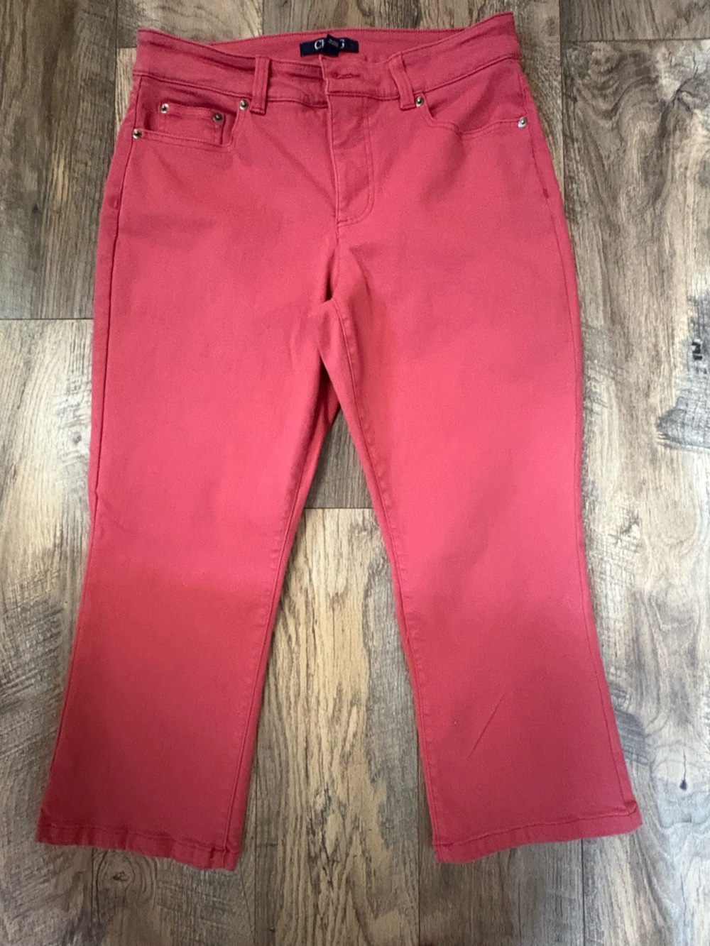 Chaps Coral coral capris